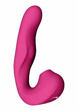 Zaki - Air Wave, Pulse Wave & G-Spot Vibrator - Pink