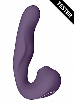 Zaki - Air + Pulse Wave & G-Spot Vibrator - Purple - Tester