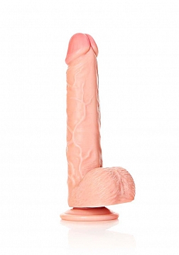 Dildo with Balls and Suction Cup - 7''/ 18 cm