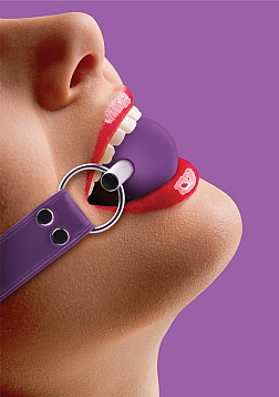 Solid Ball Gag - Purple