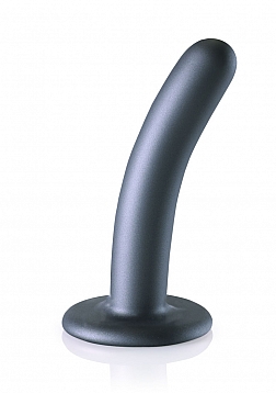 Smooth G-Spot Dildo - 5'' / 12 cm - Gun Metal