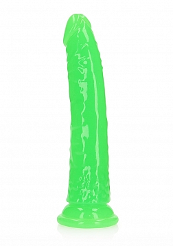 Slim Dildo Glow in the Dark - 8'' / 20 cm