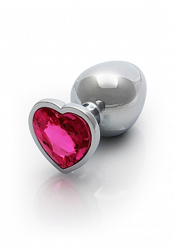 Heart Gem Butt Plug - Large