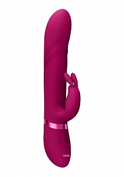 Vibrating and Rotating Beads, G-Spot Rabbit - Pink