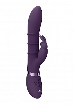 Stimulating Rings, Vibrating G-Spot Rabbit - Purple