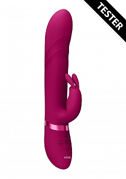 Vibrating and Rotating Wiggle G-Spot Rabbit - Pink - Tester