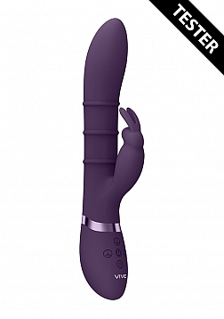 Stimulating Rings, Vibrating G-Spot Rabbit - Purple - Tester