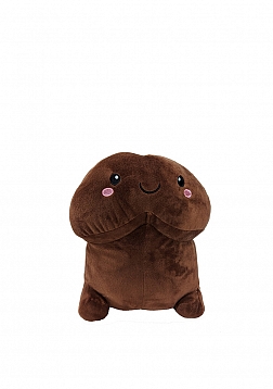 Short Penis Plushie 12'' / 30 cm - Brown