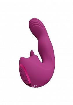 Vive - Yumi - Motor triple recargable - Vibrador de movimiento del dedo del punto G y estimulador de