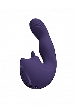 Vive - Yumi - Motor triple recargable - Vibrador de movimiento del dedo del punto G y estimulador de