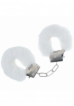 Ouch! - Classic Fluffy Handcuffs - White