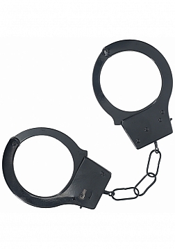 Ouch! - Classic Metal Handcuffs - Black