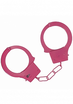 Ouch! - Classic Metal Handcuffs - Pink