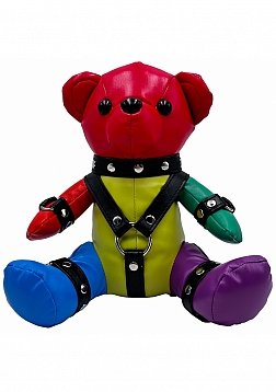 SLI - Rainbow Bear - Black Harness - Black