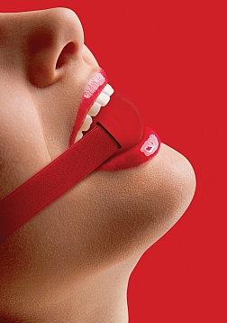 Elastic Ball Gag - Red