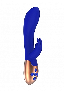 Heating Rabbit Vibrator - Opulent - Blue