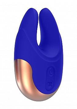 Dual Motor Clitoral Stimulator - Lavish - Blue