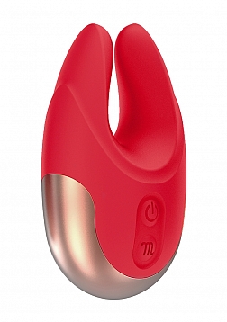 Dual Motor Clitoral Stimulator - Lavish - Red