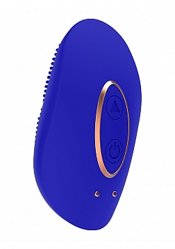 Mini Rechargeable Clitoral Stimulator - Precious - Blue