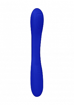 Double Ended Vibrator - Flex - Blue