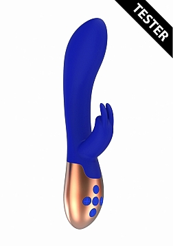 Heating Rabbit Vibrator - Opulent - Blue - Tester